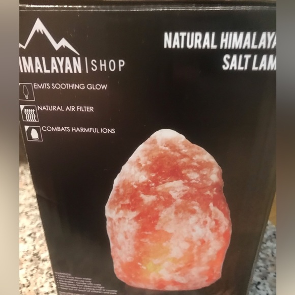 New Himalayan Salt Lamp Light in Original Box for Healthy L… - Picture 4 of 6
